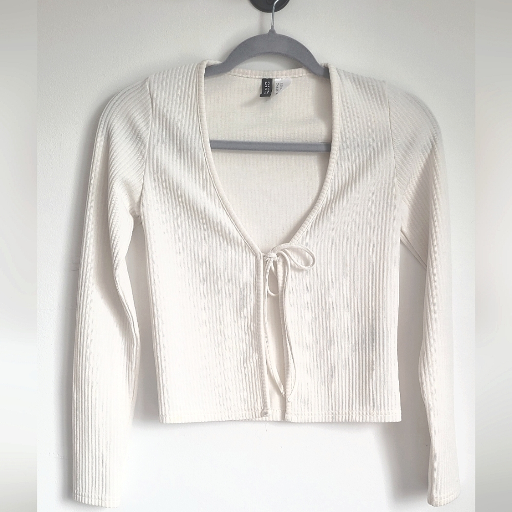 Cream shirt - H&M - XS